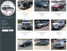 Tablet Screenshot of dukesauto.net